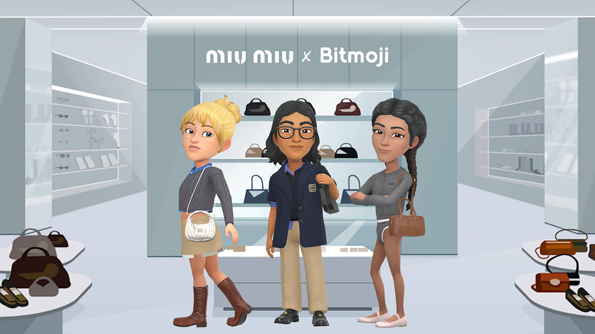 Miu Miu_Snapchat Bitmoji