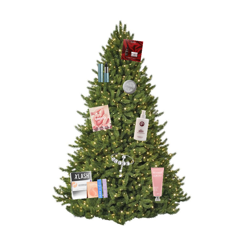 подарунок під ялинку колаж