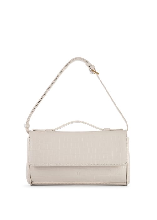 BAGUETTE FLIP CROCO CREAM (1)